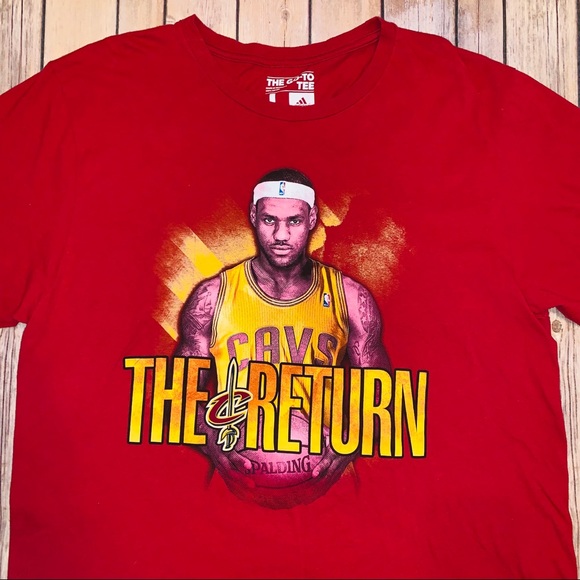 Adidas The Go to Tee Mens Lebron James tshirt Sz L - Picture 2 of 4
